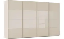 Goossens kledingkast finca combi glans mat glas bruin hoogwaardig meubelplaat - 8244408-{merk}-finca-combi-sts-bruin-schuifdeuren-02